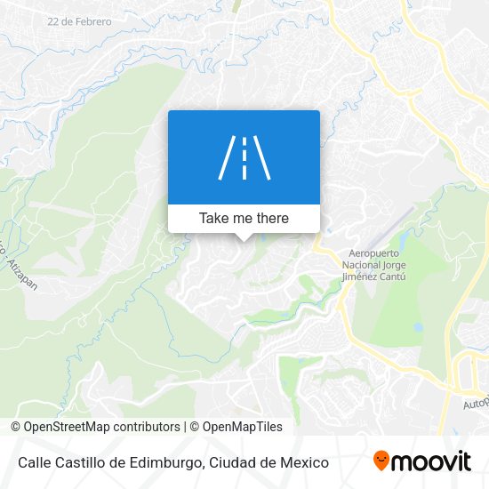 Calle Castillo de Edimburgo map