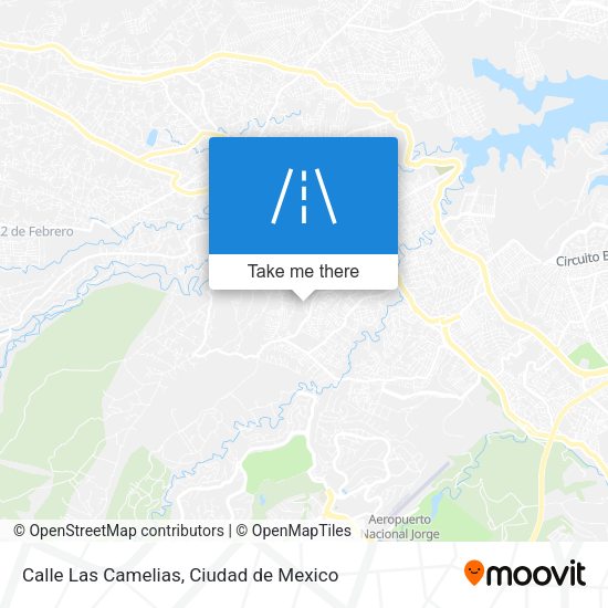 Calle Las Camelias map