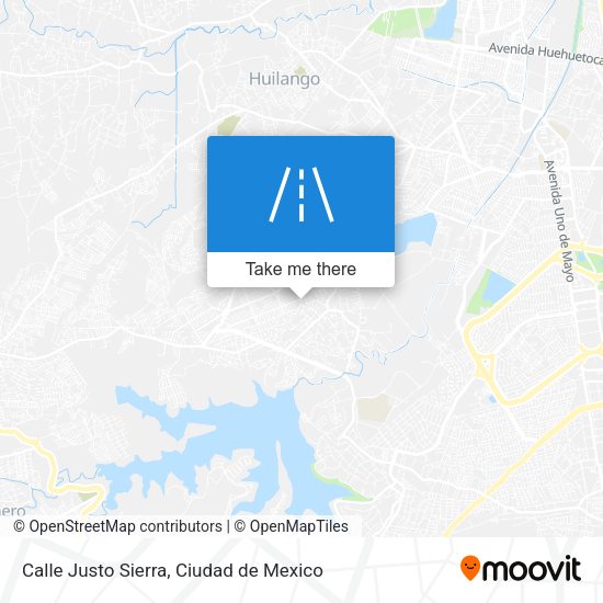 Calle Justo Sierra map
