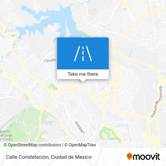 Calle Constelación map