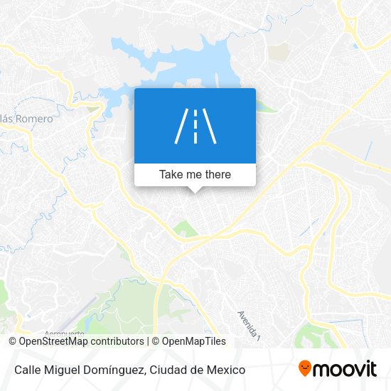 Mapa de Calle Miguel Domínguez