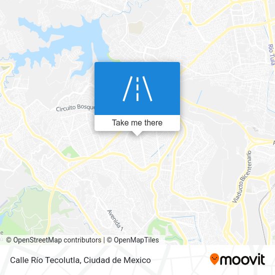 Calle Río Tecolutla map