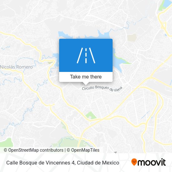 Calle Bosque de Vincennes 4 map