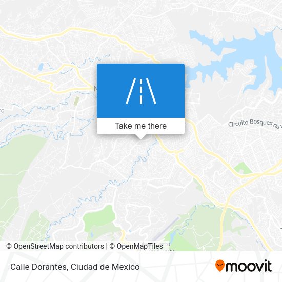 Calle Dorantes map