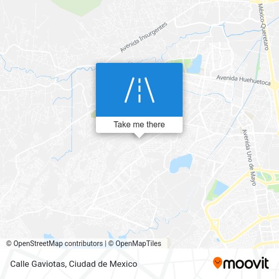Calle Gaviotas map