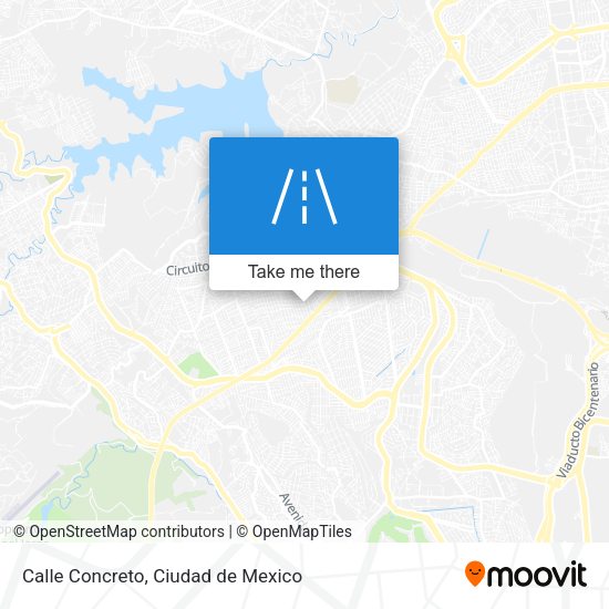 Calle Concreto map