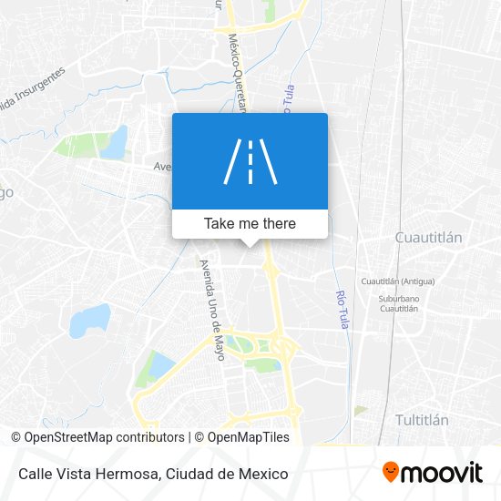 Mapa de Calle Vista Hermosa