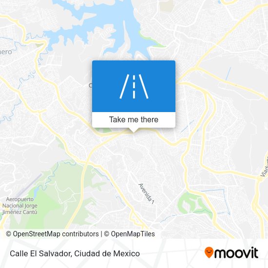 Mapa de Calle El Salvador