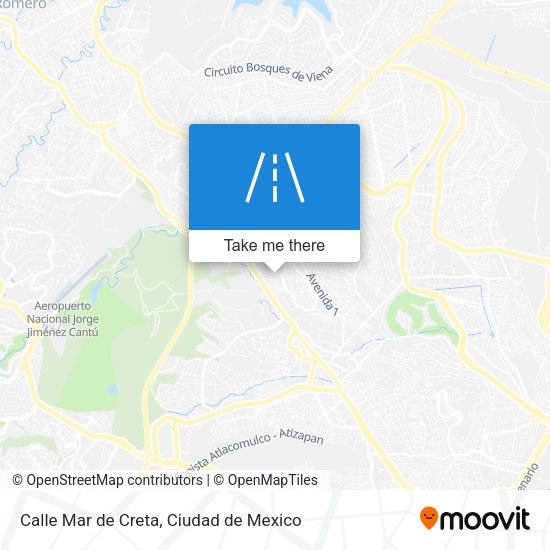 Calle Mar de Creta map