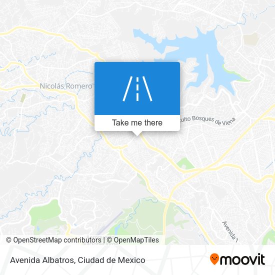 Avenida Albatros map