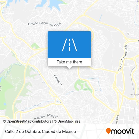 Calle 2 de Octubre map