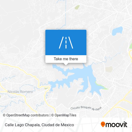 Calle Lago Chapala map