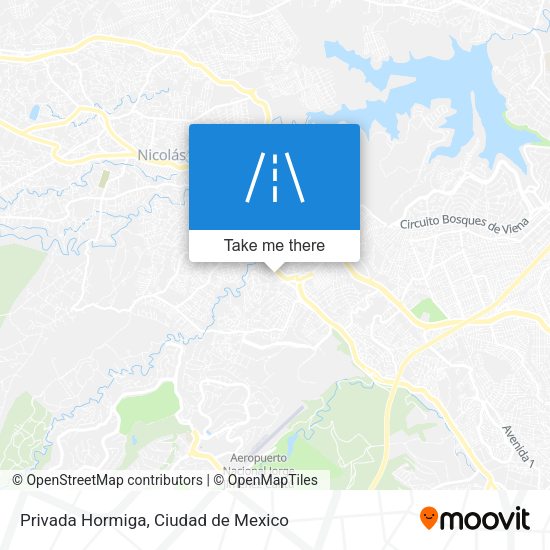 Privada Hormiga map