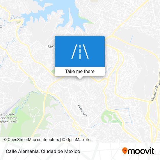 Calle Alemania map