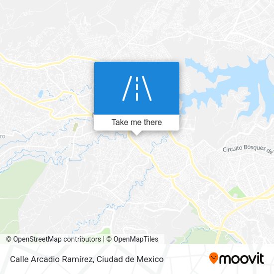 Calle Arcadio Ramírez map