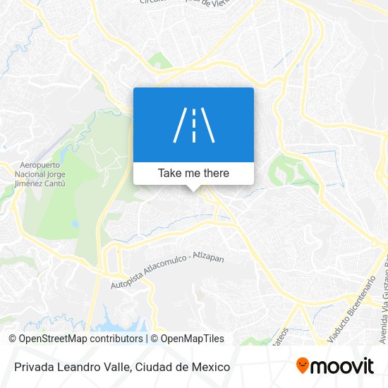 Privada Leandro Valle map