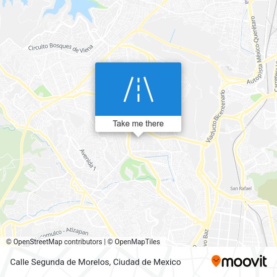 Calle Segunda de Morelos map