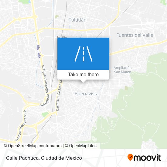 Calle Pachuca map