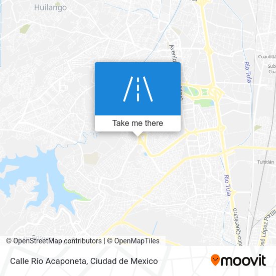 Calle Río Acaponeta map