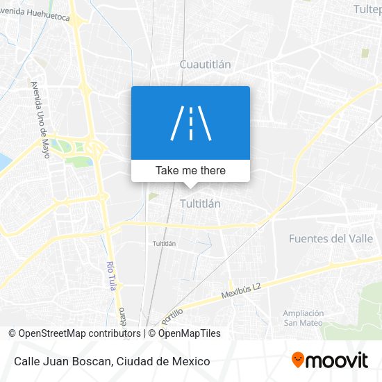 Mapa de Calle Juan Boscan