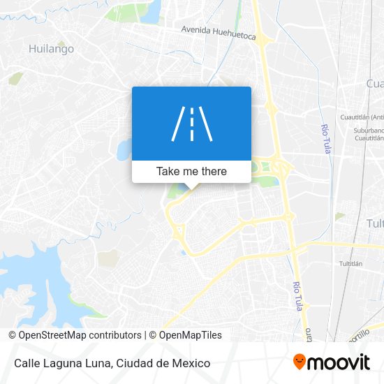 Calle Laguna Luna map