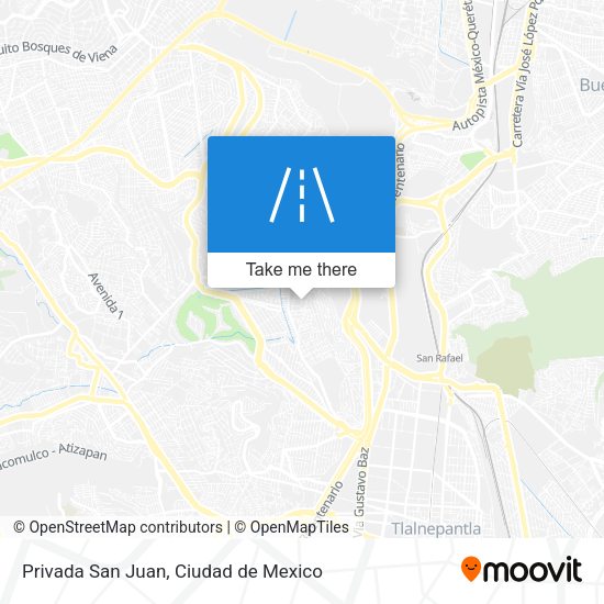 Mapa de Privada San Juan