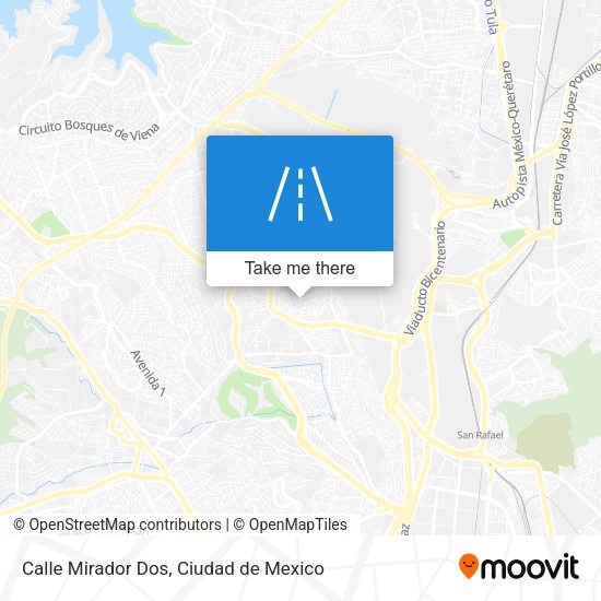 Mapa de Calle Mirador Dos