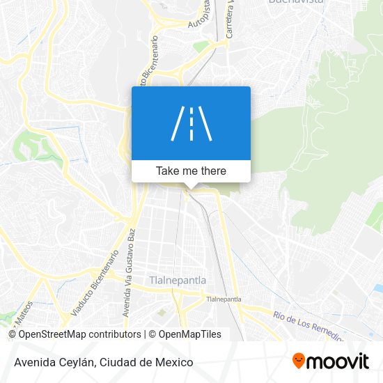 Avenida Ceylán map
