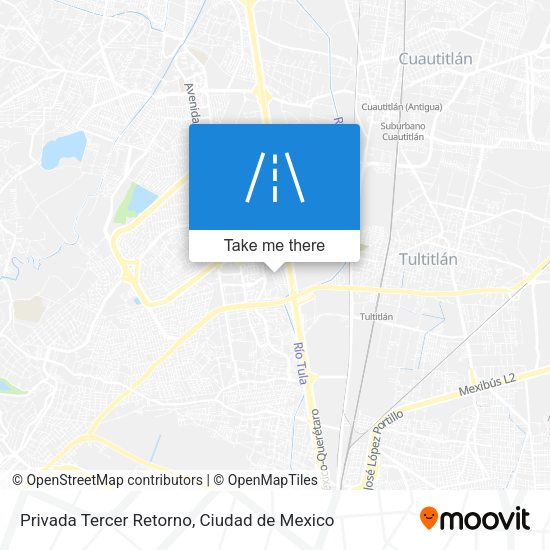 Privada Tercer Retorno map