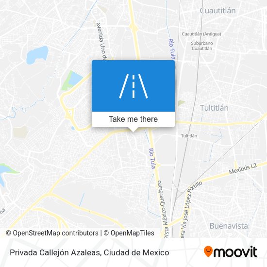 Mapa de Privada Callejón Azaleas