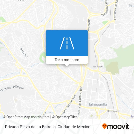 Privada Plaza de La Estrella map