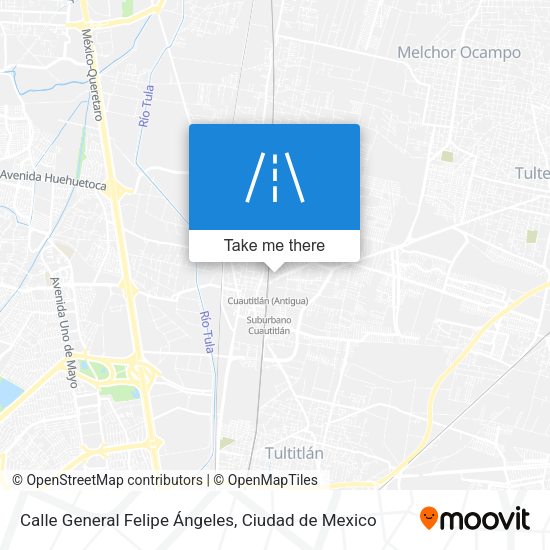Calle General Felipe Ángeles map