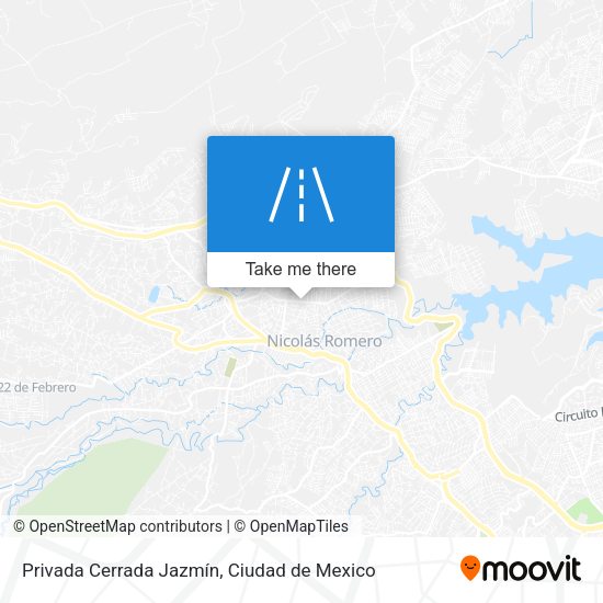 Privada Cerrada Jazmín map