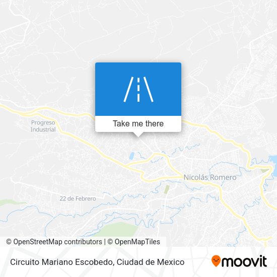 Circuito Mariano Escobedo map