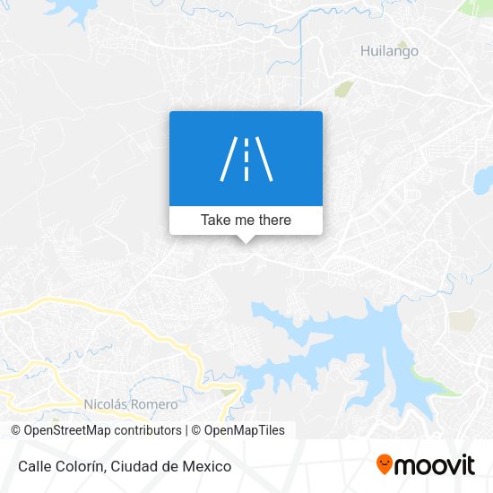 Calle Colorín map