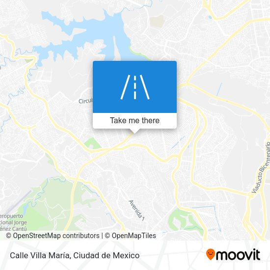 Calle Villa María map