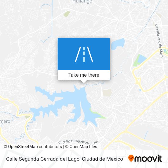 Calle Segunda Cerrada del Lago map