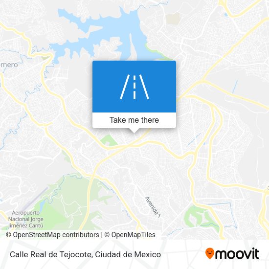 Mapa de Calle Real de Tejocote