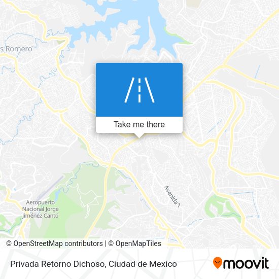 Mapa de Privada Retorno Dichoso