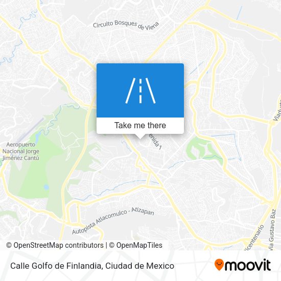 Calle Golfo de Finlandia map