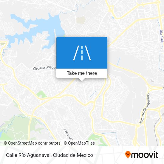 Calle Río Aguanaval map