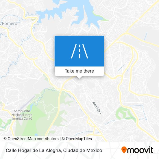 Calle Hogar de La Alegría map