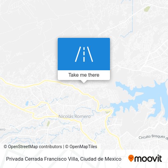Mapa de Privada Cerrada Francisco Villa