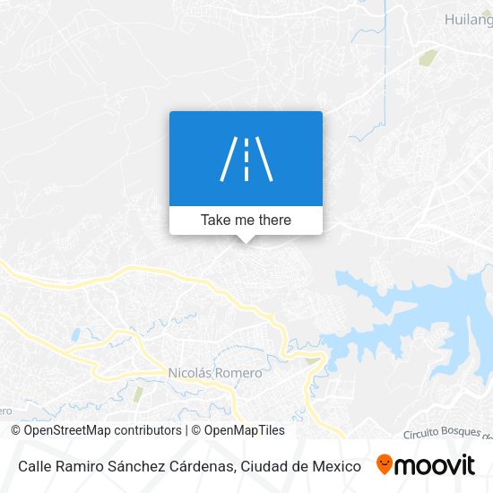 Calle Ramiro Sánchez Cárdenas map