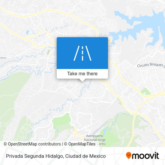 Privada Segunda Hidalgo map