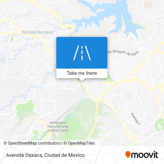 Mapa de Avenida Oaxaca