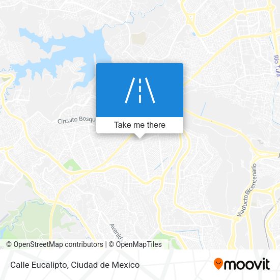 Mapa de Calle Eucalipto