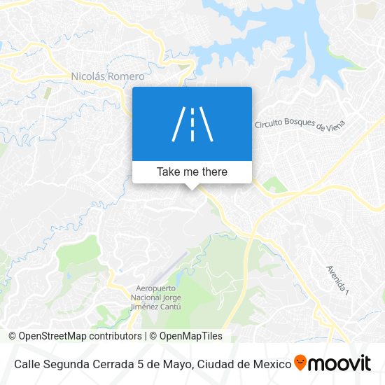 Calle Segunda Cerrada 5 de Mayo map