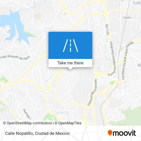 Mapa de Calle Nopalillo