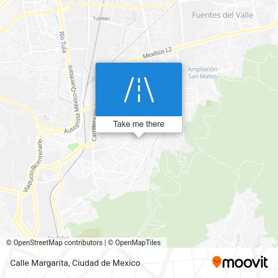 Calle Margarita map